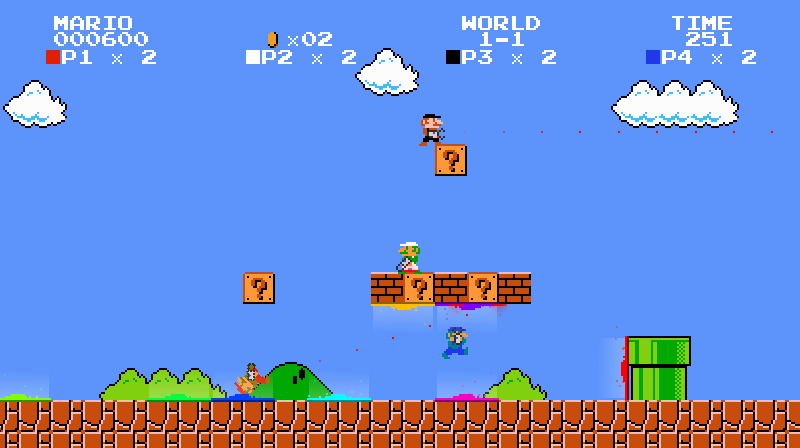 Portal Super Mario, Jogos